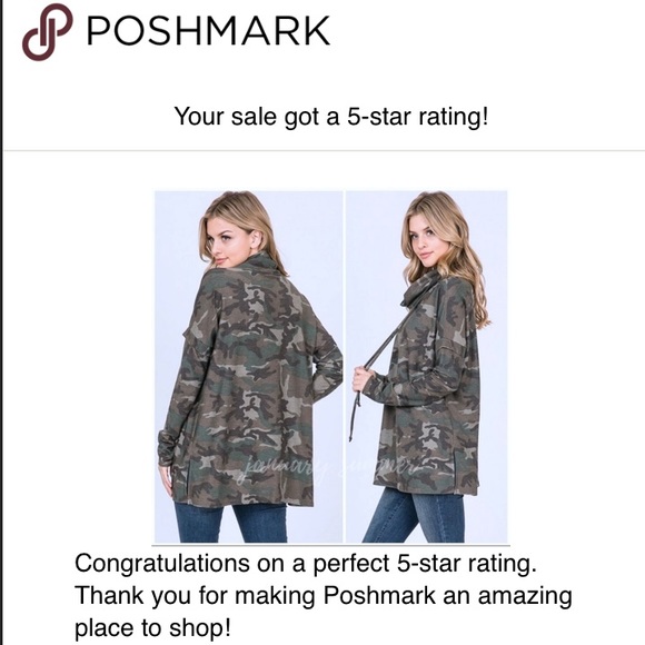 ❄️OLIVE CAMO LOOSE TURTLENECK TOP - Picture 2 of 4